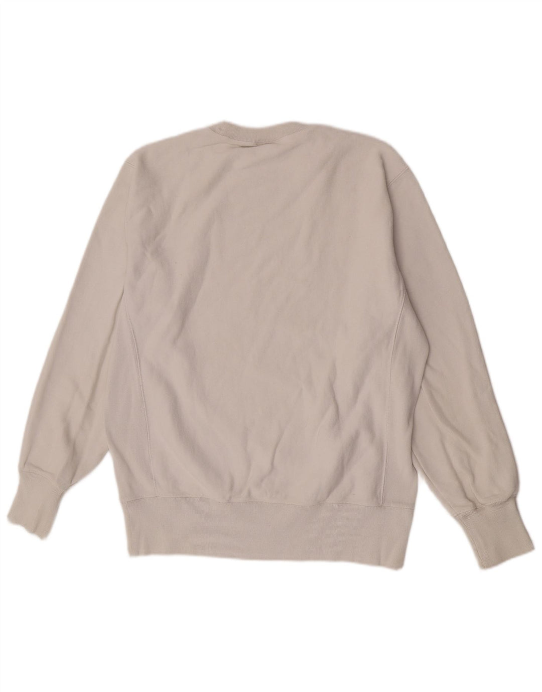Champion moletom feminino jumper UK 20 2XL algodão branco