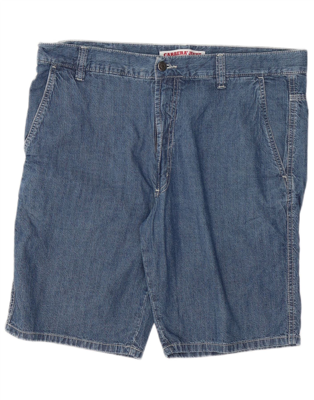 Shorts jeans masculino CARRERA IT 52 XL W36 algodão azul