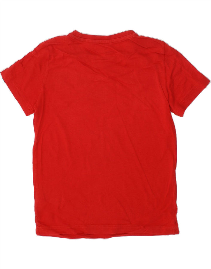 PUMA Boys Graphic T-Shirt Top 9-10 Years Red Cotton Vintage Puma and Second-Hand Puma from Messina Hembry 