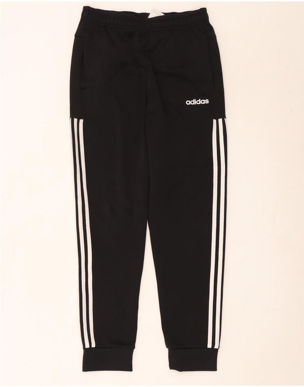 Adidas Mens Treino Calças Joggers Pequeno Poliéster Preto