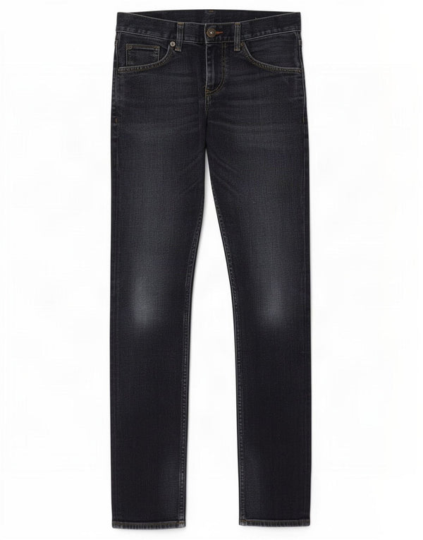 Tommy Hilfiger Masculino Slim Jeans W30 L23 Azul Marinho Algodão