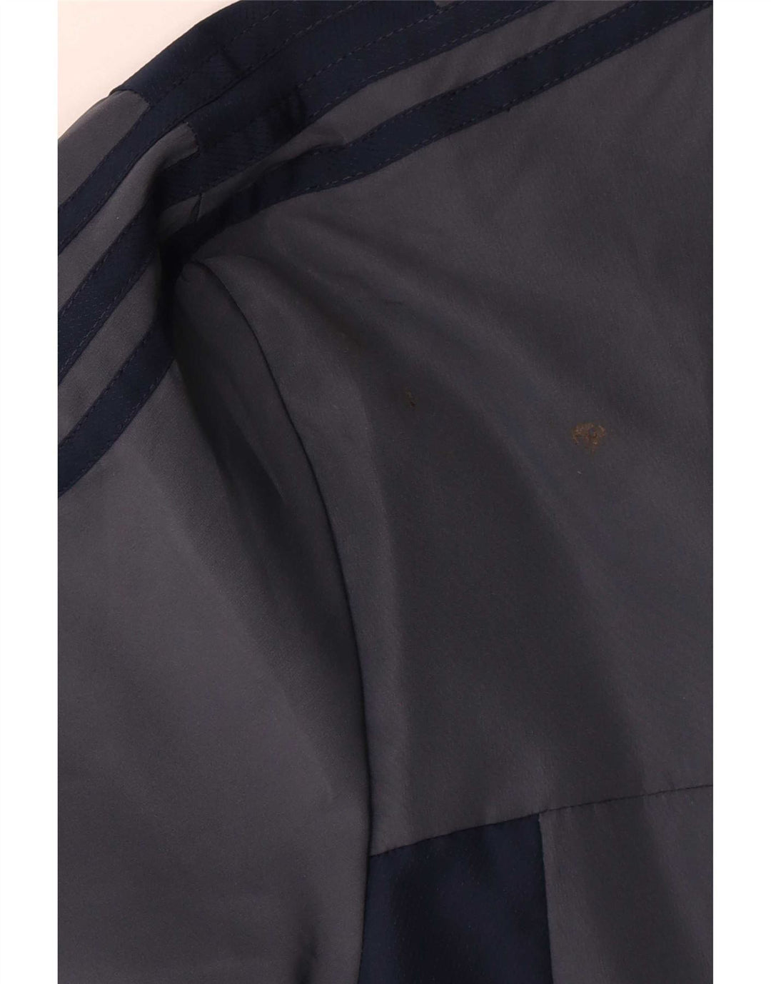 Adidas Mens Tracksuit Top Jacket UK 42/44 Grande Azul Marinho Poliéster