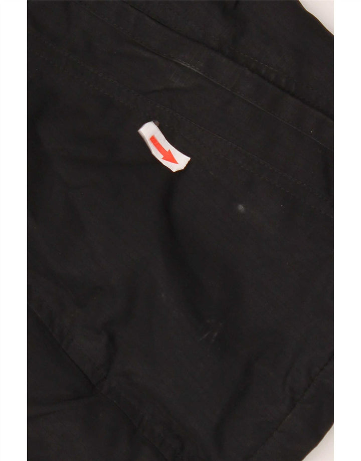 Jaqueta corta-vento masculina Hollister UK 36 poliéster preto pequeno