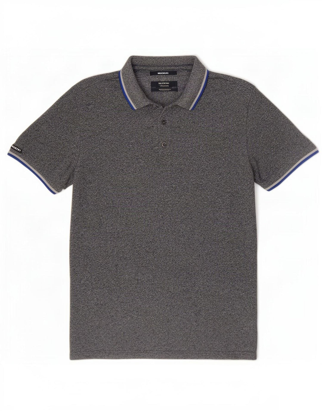 Camisa polo masculina Superdry médio algodão azul marinho