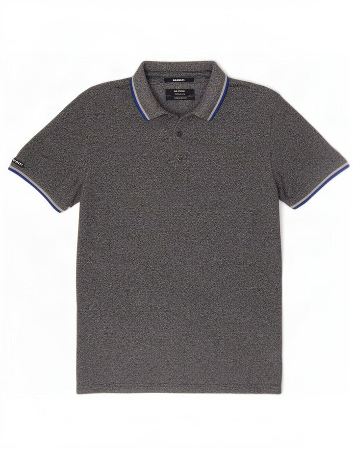 Camisa polo masculina Superdry médio algodão azul marinho