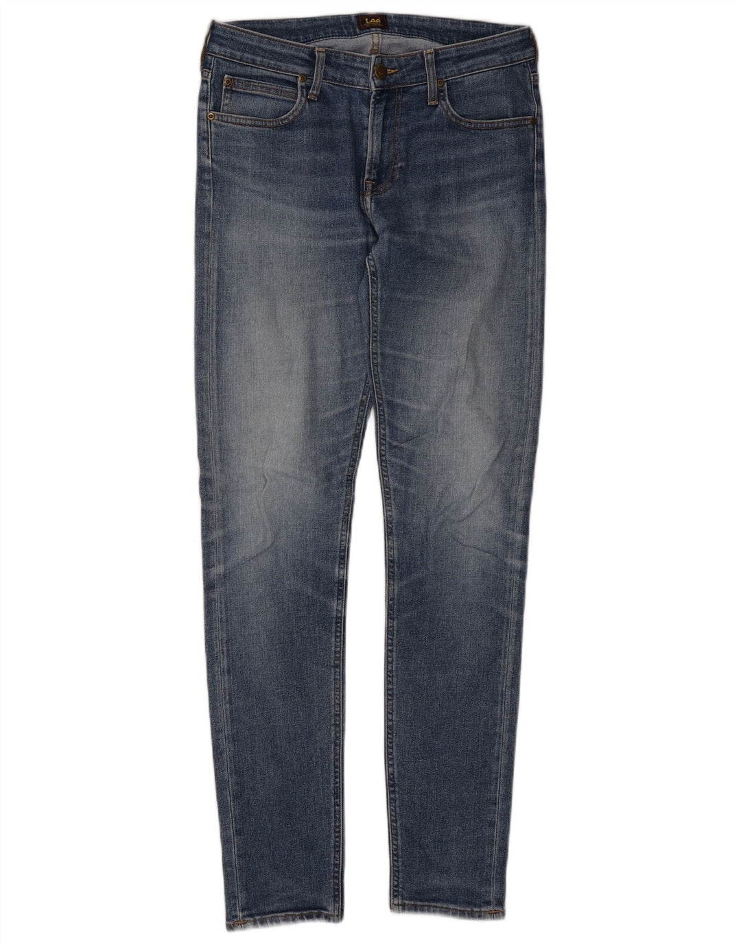 Lee Womens Malone Skinny Jeans W30 L32 Azul Algodão