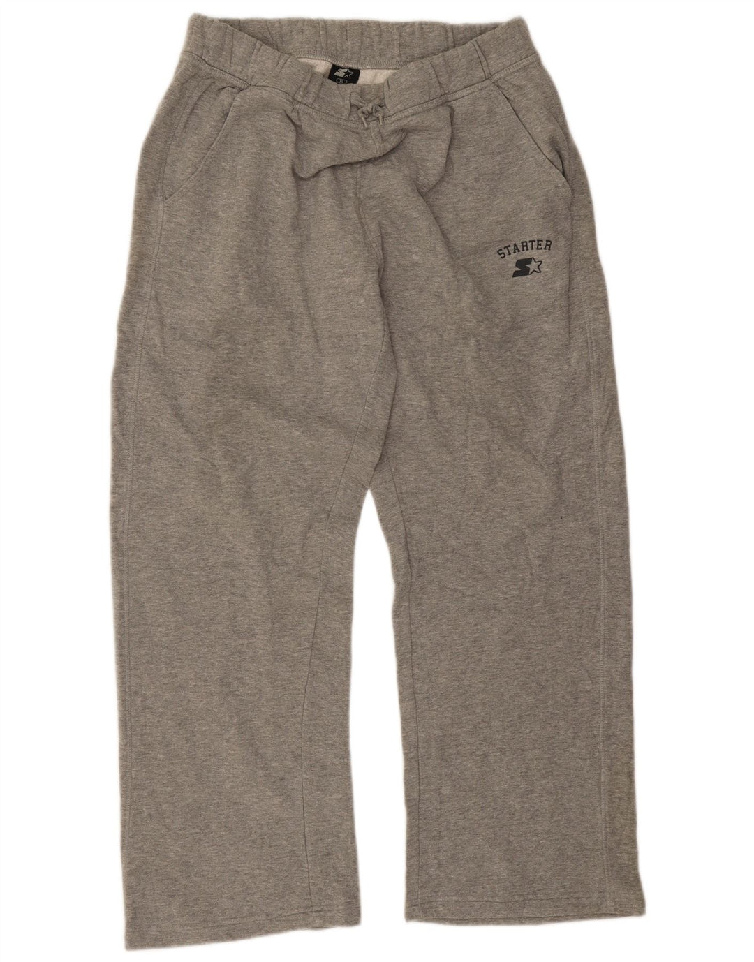 Calça de treino masculina Starter XL cinza manchado de algodão