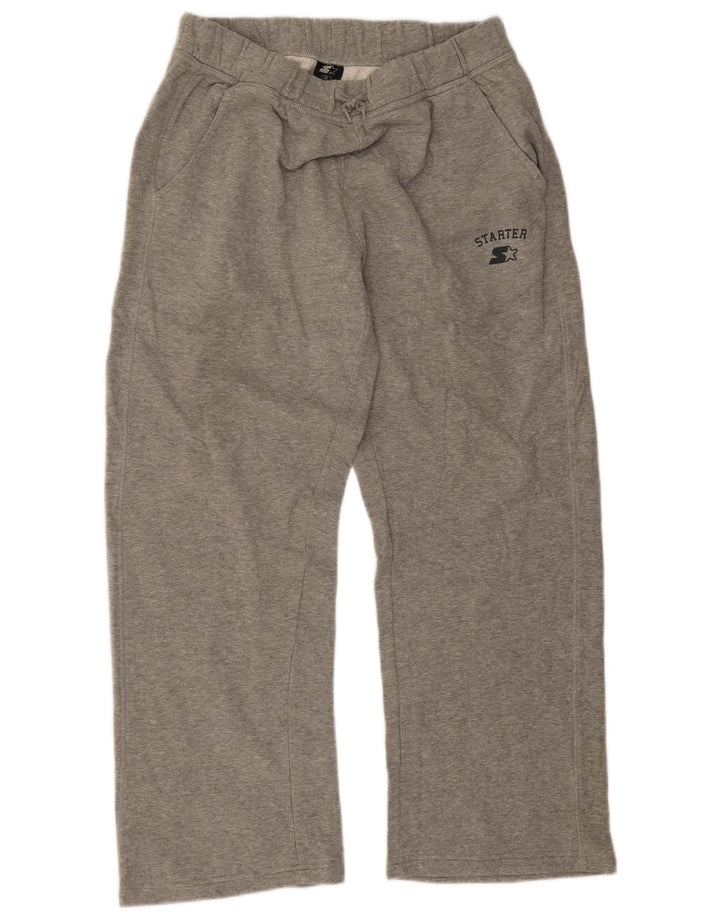 Calça de treino masculina Starter XL cinza manchado de algodão
