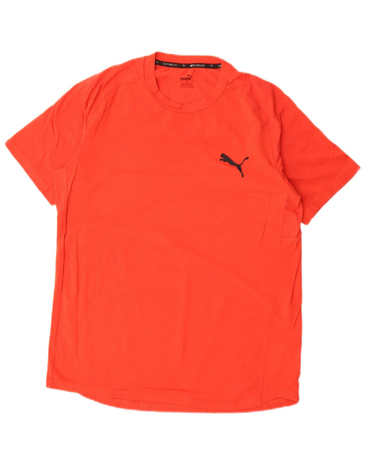 Camiseta masculina Puma grande algodão vermelho
