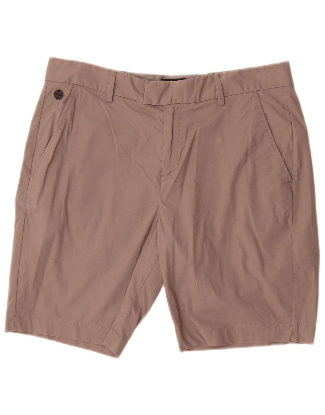 Shorts Chino Masculino SUPERDRY W34 Grande Algodão Marrom