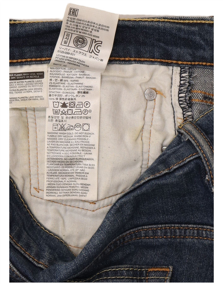 Levi's Masculino 541 Athletic Straight Jeans W34 L32 Azul Algodão