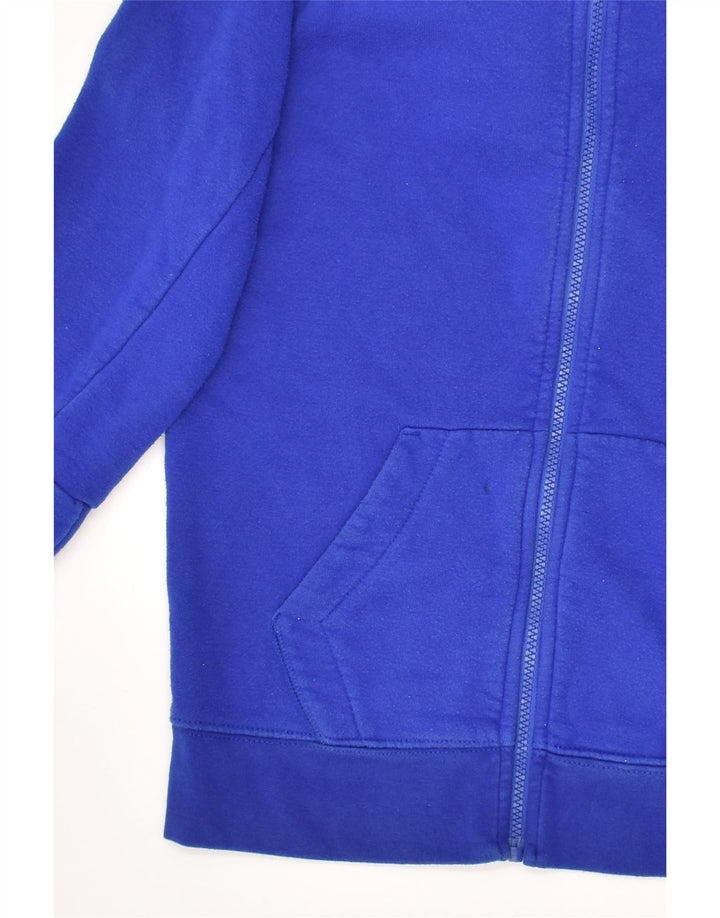 JORDAN Boys Zip Hoodie Sweater 12-13 Years Large Blue Cotton | Vintage Jordan | Thrift | Second-Hand Jordan | Used Clothing | Messina Hembry 