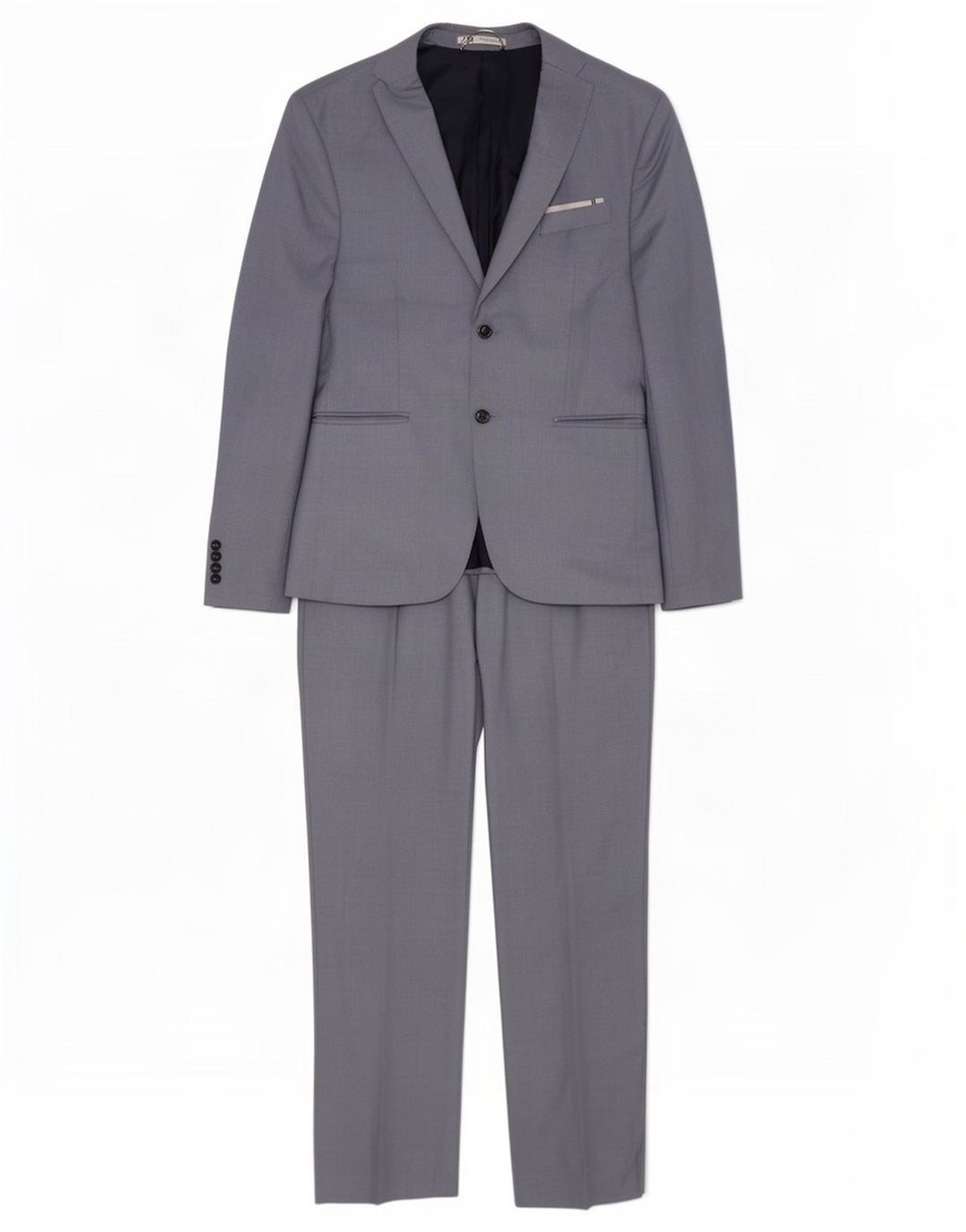 Terno masculino Zara com 2 botões UE 48 médio W32 L28 azul