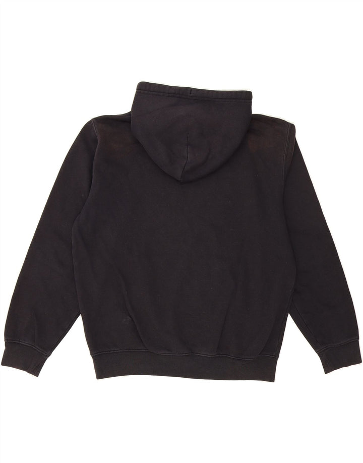 CHAMPION Mens Graphic Hoodie Jumper Large Black Cotton Vintage Champion and Second-Hand Champion from Messina Hembry 