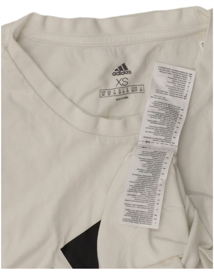 Adidas Mens Graphic Vest Top XS Algodão Branco