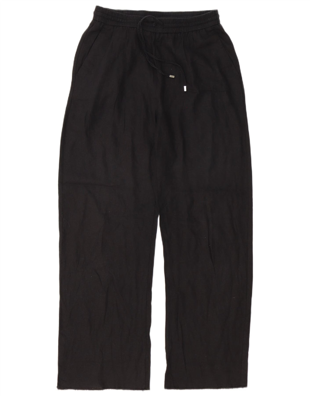 Calça de treino feminina Zara UK 12 médio preto