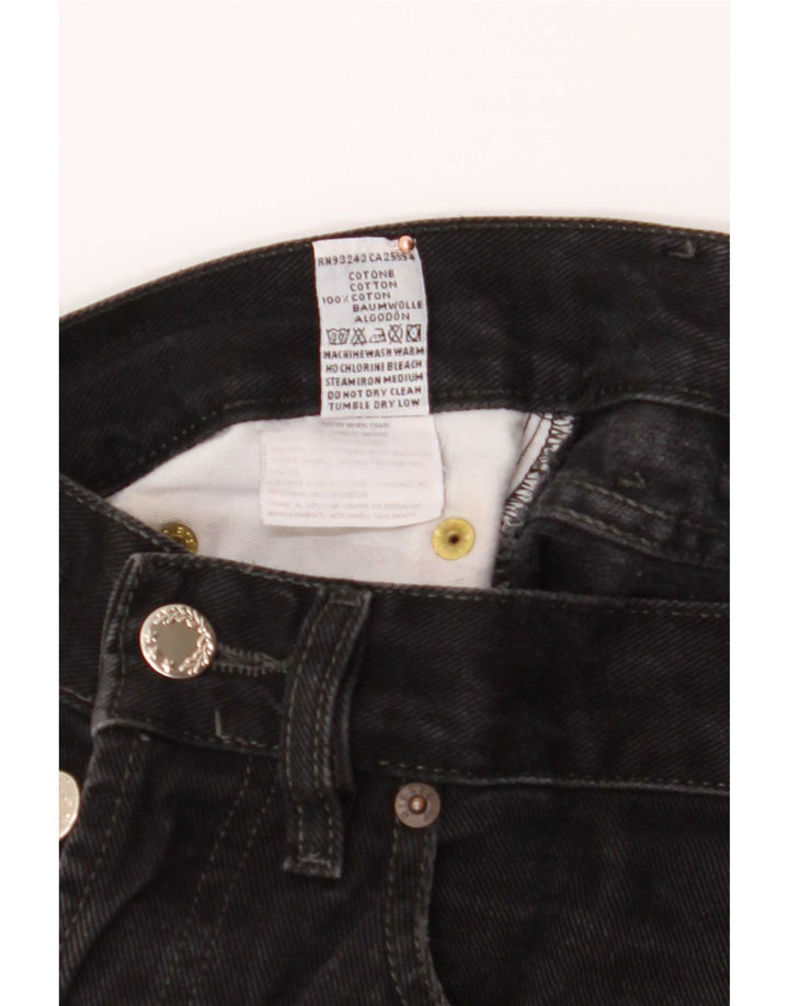 Diesel Mens Zathan Straight Jeans W29 L32 Algodão Preto