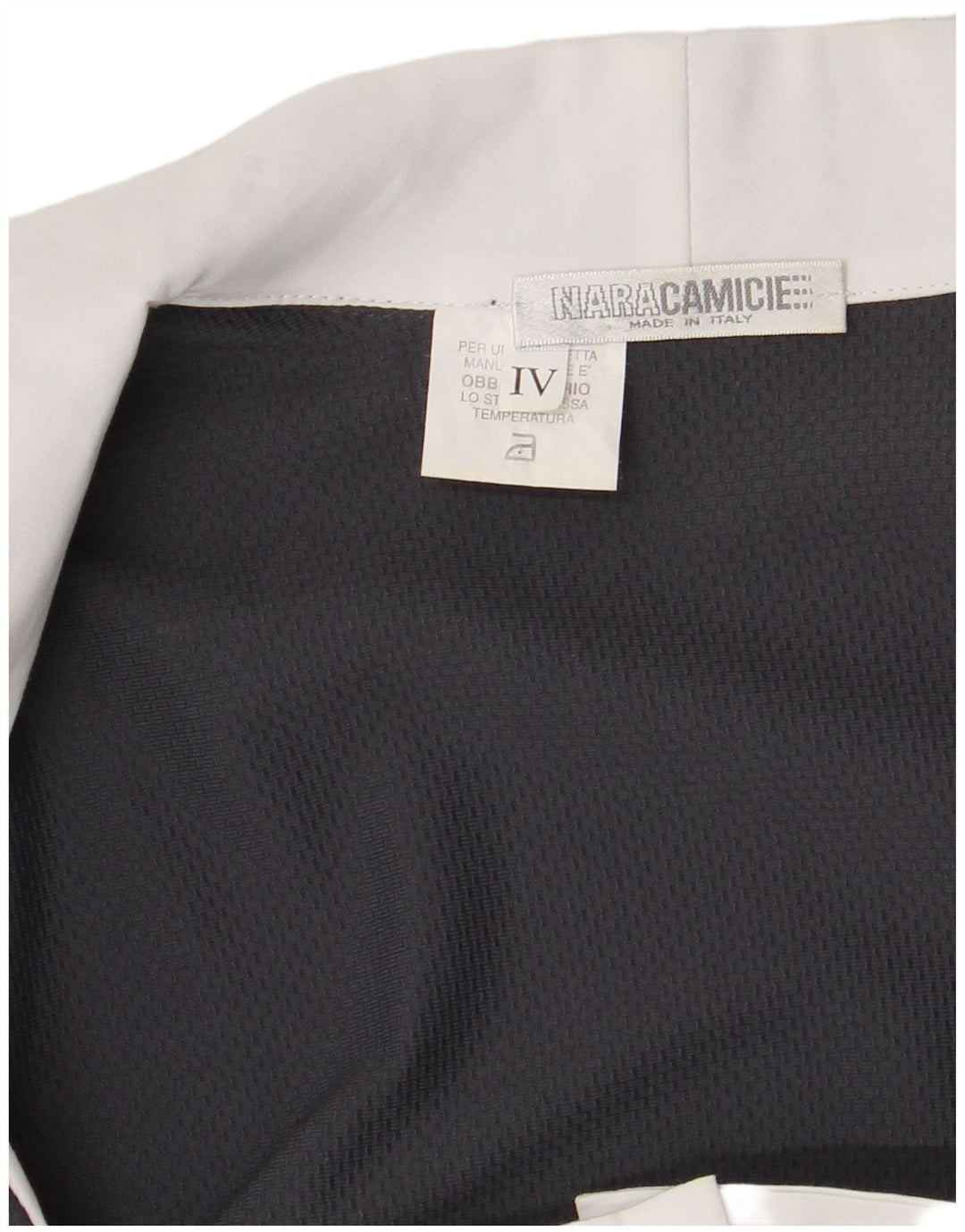 Blusa feminina NARACAMICIE Reino Unido 10 pequeno bloco colorido azul marinho