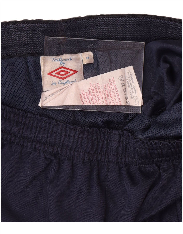 Shorts esportivos masculinos UMBRO médio azul marinho poliéster