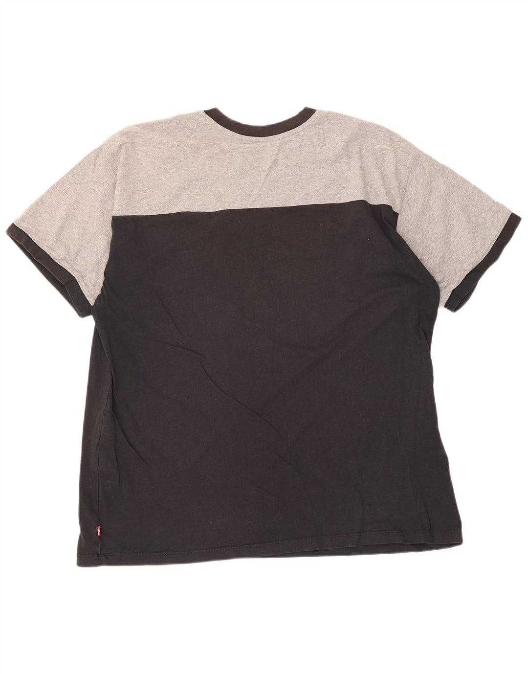 Camiseta masculina Levi's Relaxed Graphic Top Médio Preto Colorblock Algodão