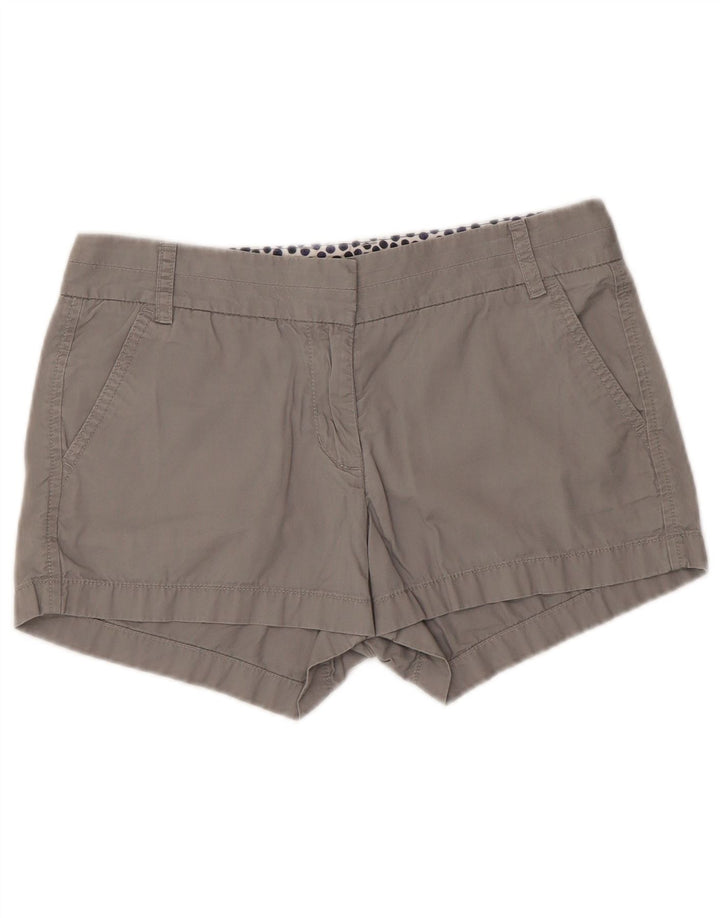 J. Crew Shorts Chino Feminino W30 Algodão Cinza Médio
