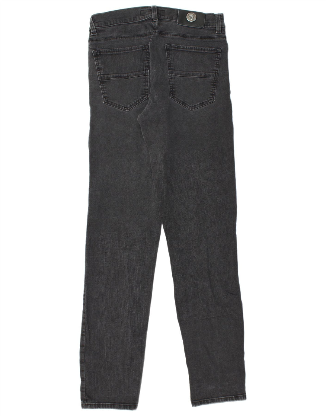 TRUSSARDI Masculino Slim Jeans W32 L33 Cinza Poliéster