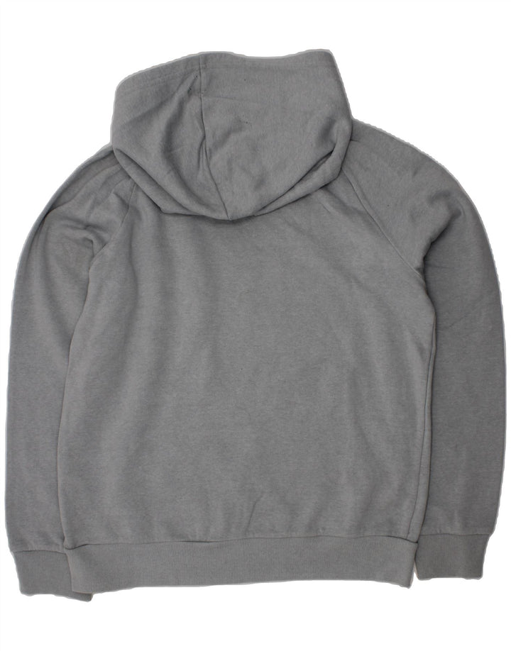 UNDER ARMOUR Boys Hoodie Jumper 12-13 Years Large  Grey Cotton Vintage Under Armour and Second-Hand Under Armour from Messina Hembry 