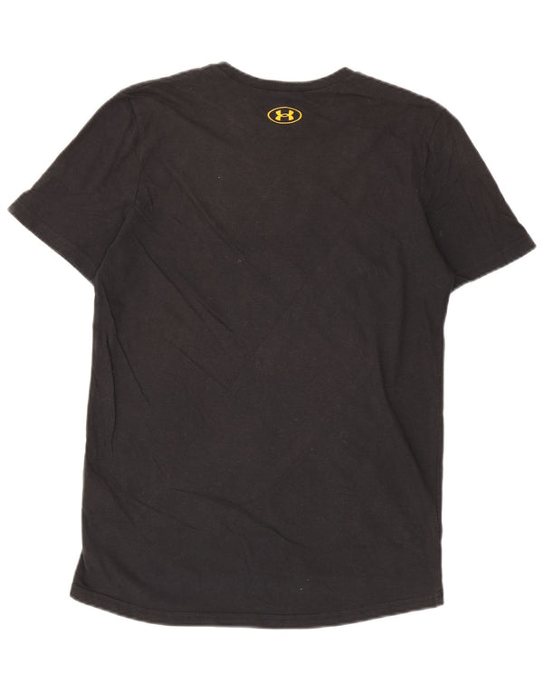 Camiseta gráfica Under Armour Boys 13-14 anos XL preto