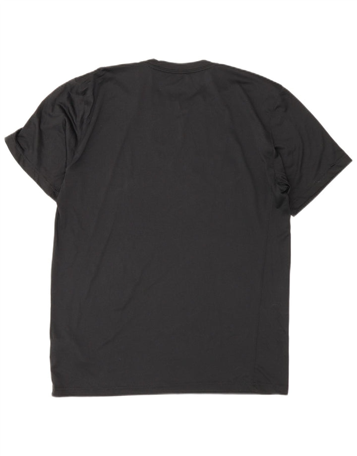 Camiseta Nike Masculina Dri Fit Graphic Top Médio Preto Poliéster Esportes
