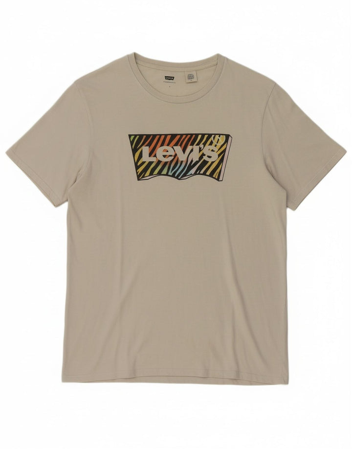 Camiseta gráfica masculina LEVI'S grande off white