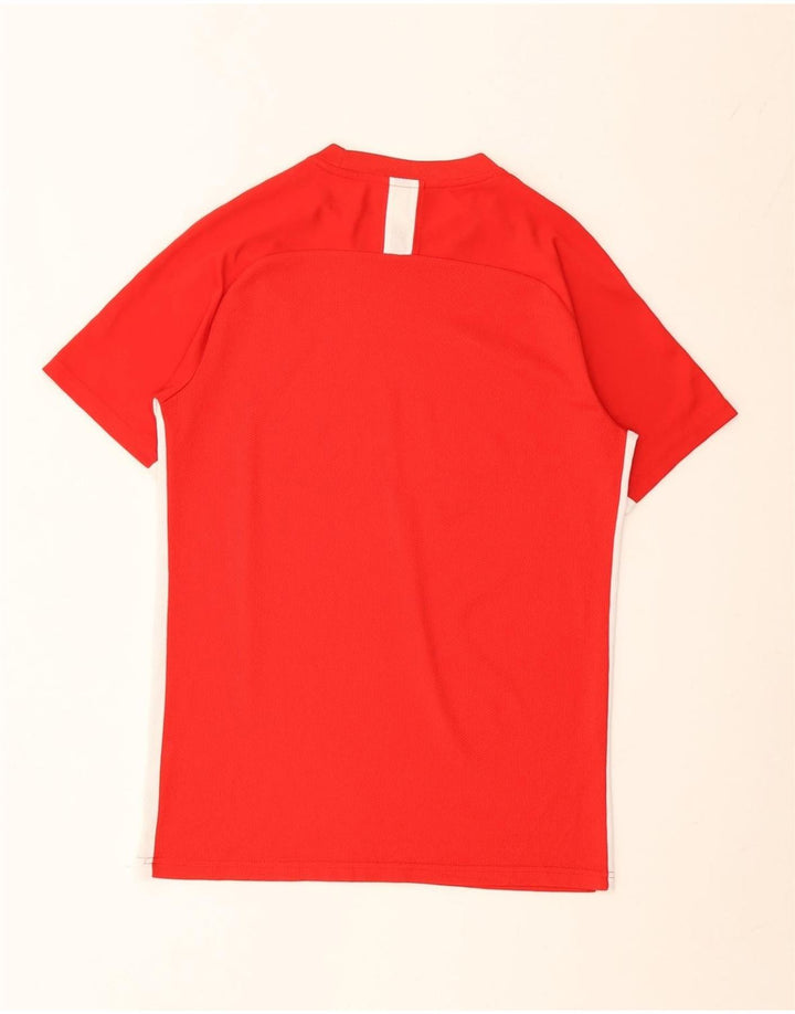 Camiseta masculina Nike Dri Fit Top Medium Red Colourblock