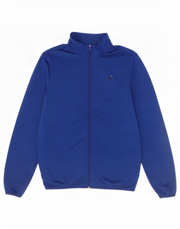 Jaqueta Adidas Boys Primegreen Graphic Tracksuit 13-14 anos Azul