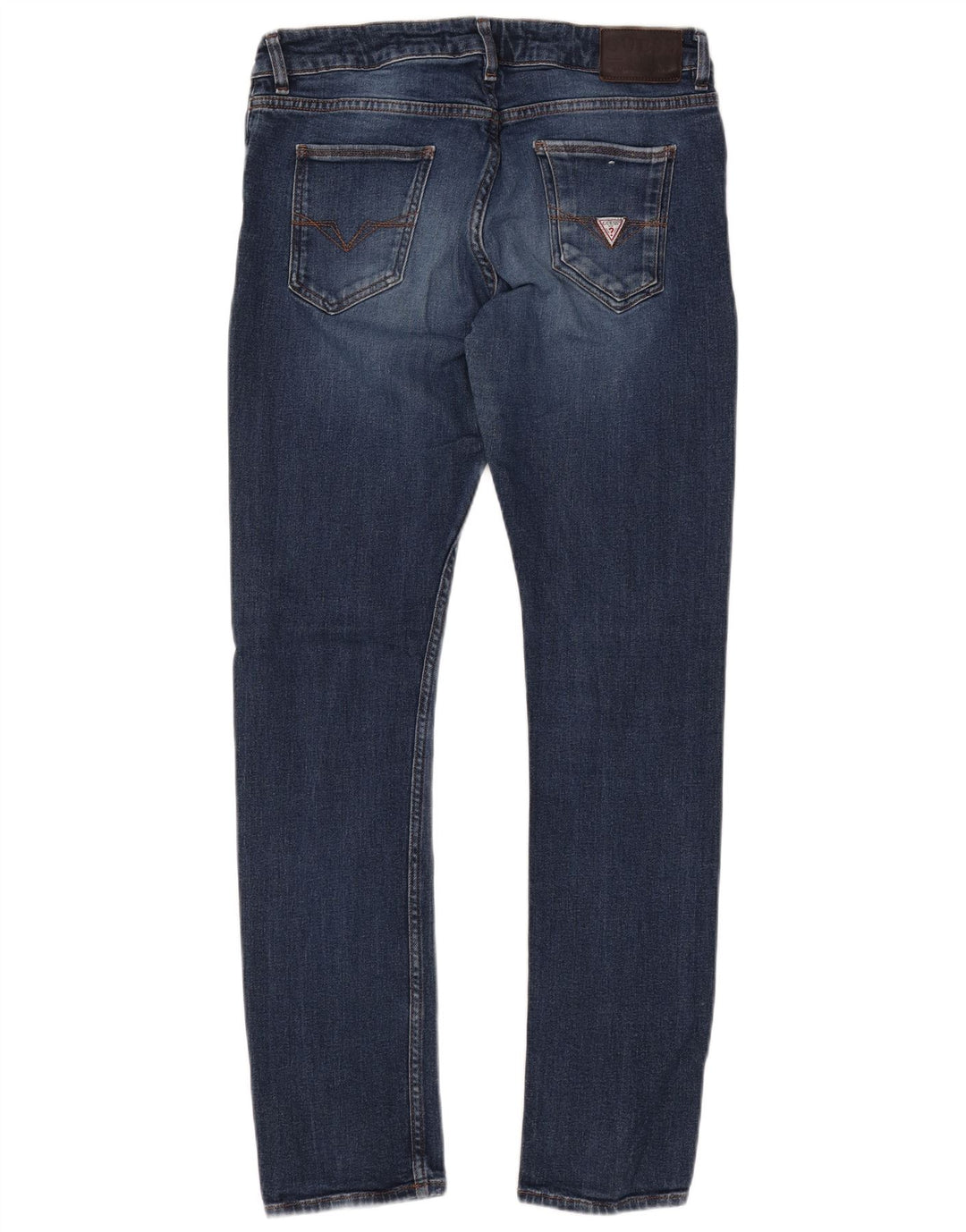 Calça jeans feminina Miami Skinny GUESS W34 L31 azul algodão