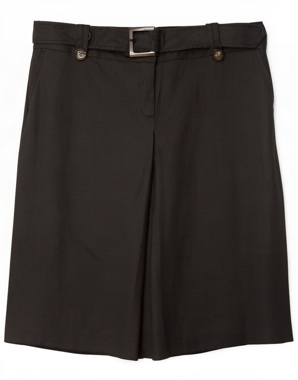 Zara Saia Midi Feminina XL W32 Preto Rami