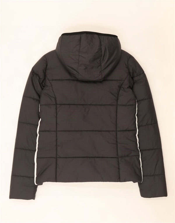 Adidas Feminino UK 10 Pequeno Poliéster Preto