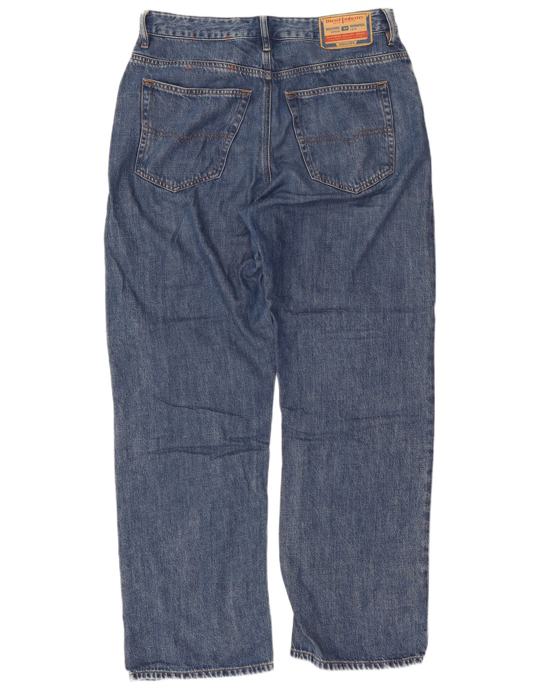 Diesel Masculino Solto Jeans W29 L32 Azul Algodão