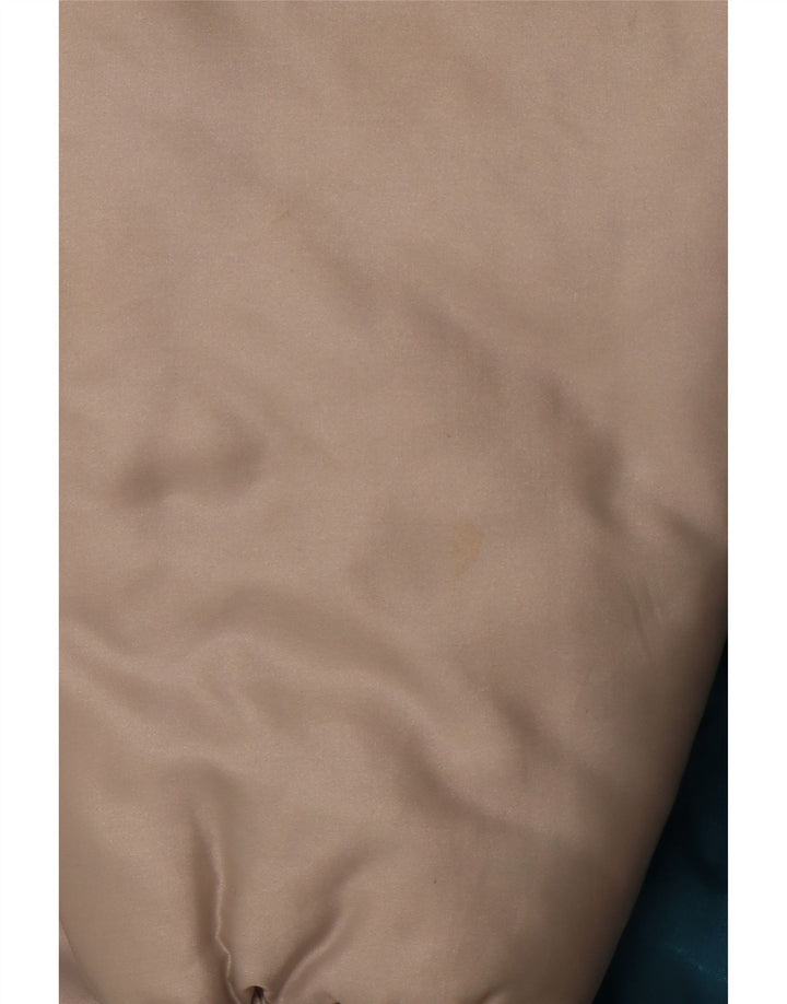 Jaqueta acolchoada masculina CARRERA UK 40 grande poliéster colorblock azul