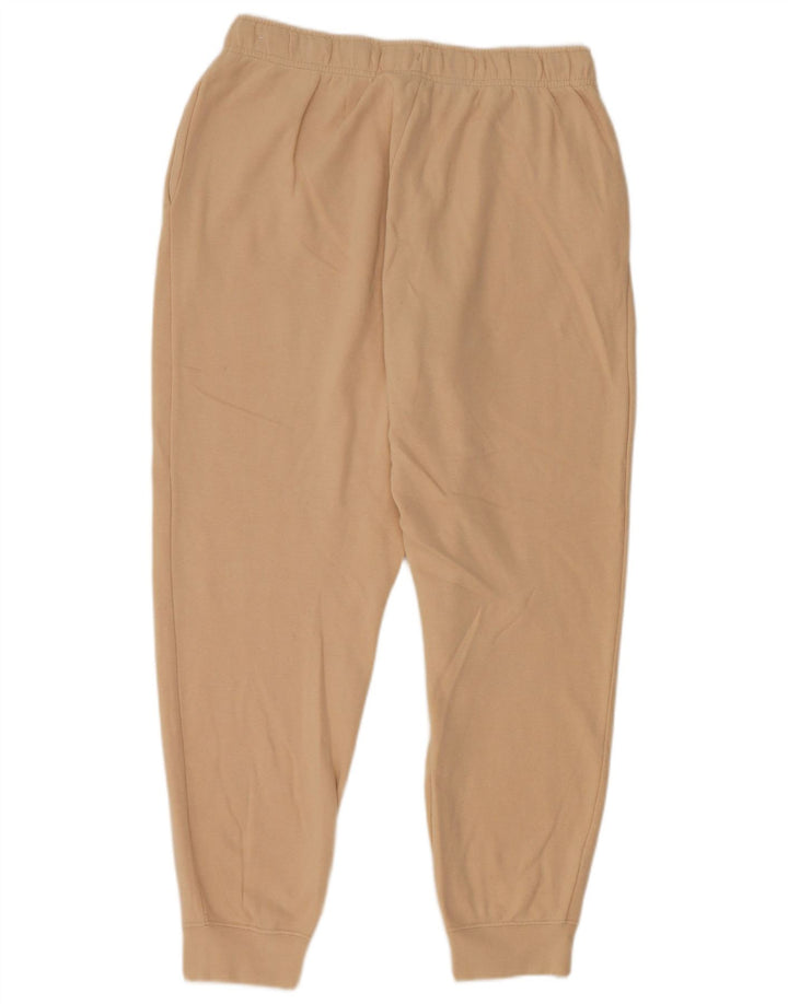 Calça de treino masculina Nike joggers grande algodão bege