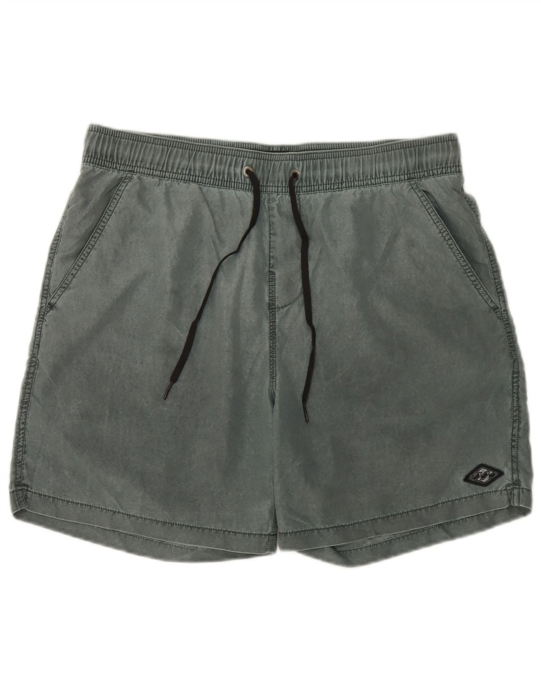 Shorts de natação masculino Billabong poliéster verde médio