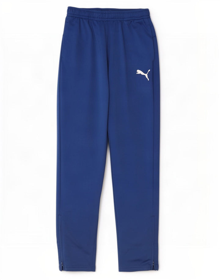 Calças de treino Puma Menino 15-16 Anos Azul Poliéster