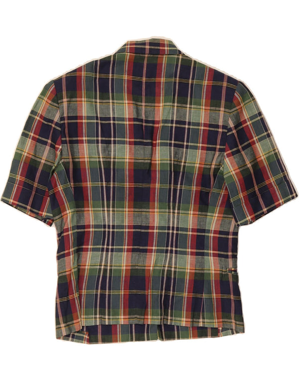 Blusa feminina BROOKSFIELD IT 44 média xadrez multicolorida