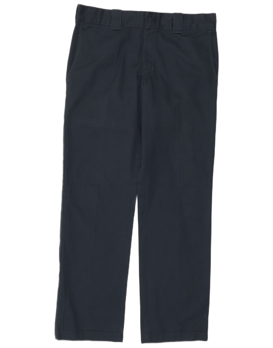 Calça masculina Dickies Slim Fit Straight Chino W32 L32 Azul Marinho Poliéster