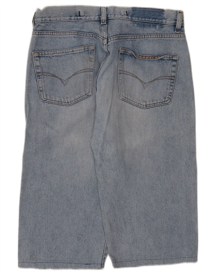 Shorts jeans masculino Diesel W34 grande algodão azul