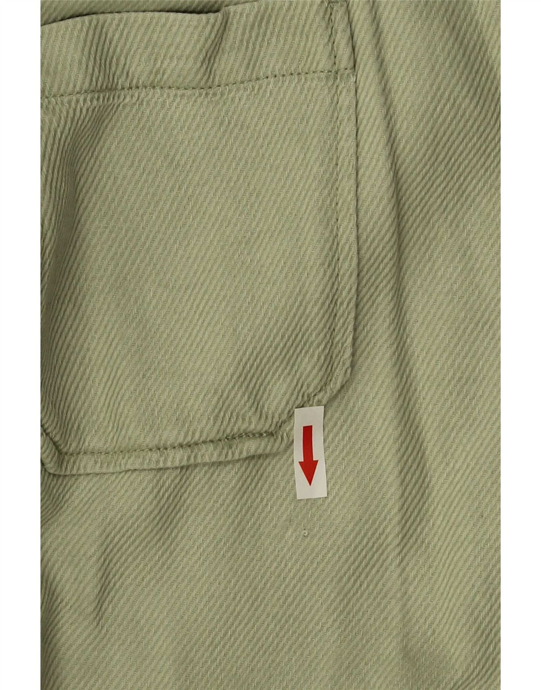 Zara Womens Oversized Bomber Jacket UK 10 pequeno algodão verde
