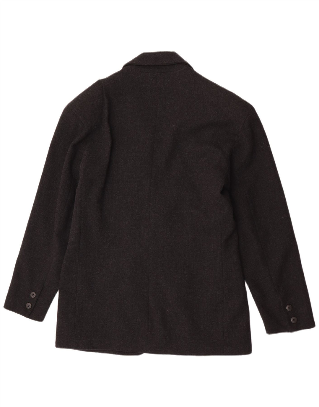 Jaqueta blazer feminina de 2 botões Calugi E Giannelli IT 50 XL lã virgem preta