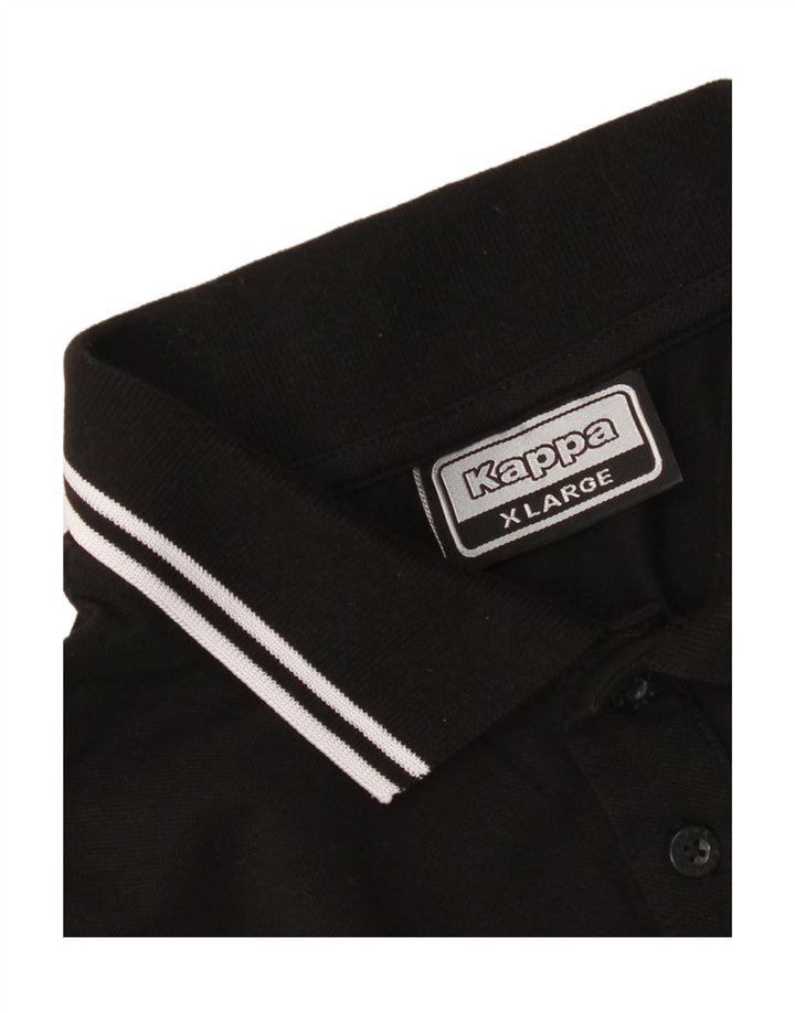 Camisa polo masculina Kappa XL preta