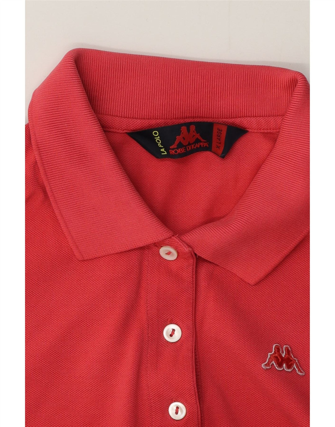 Camisa polo feminina KAPPA UK 18 XL rosa