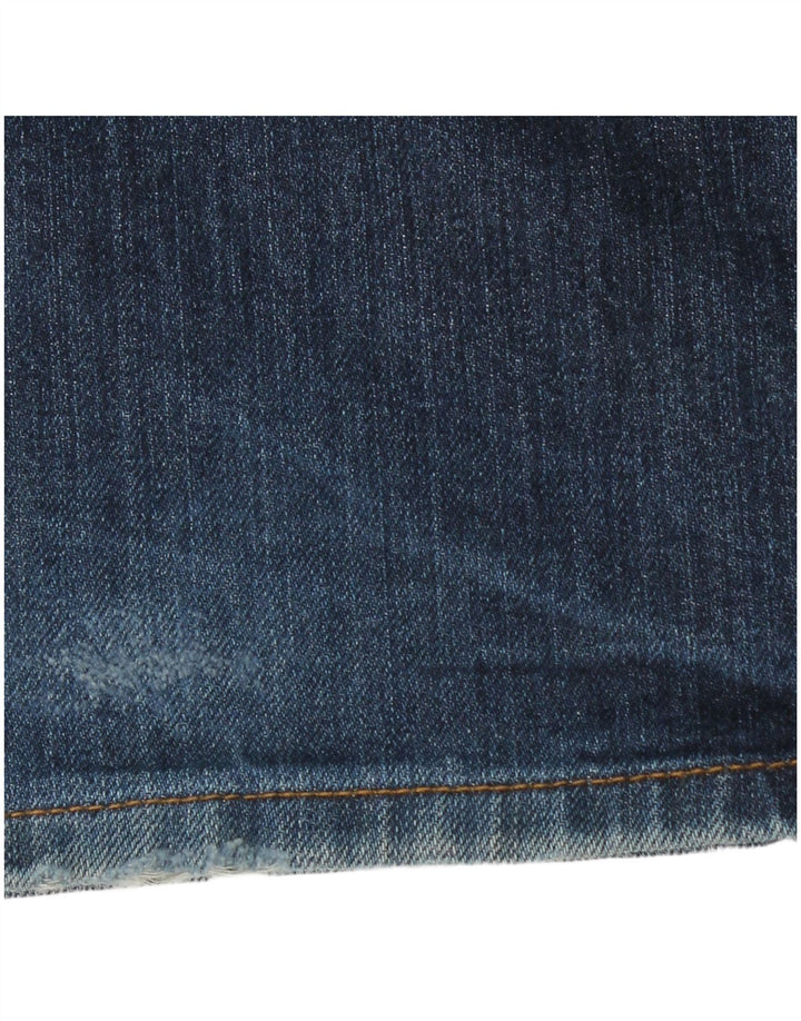 Pierre Cardin Mens Straight Jeans W38 L30 Azul Algodão