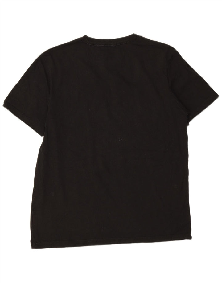 Camiseta Vans Masculina Relaxed Fit Top Médio Preto Colourblock Algodão