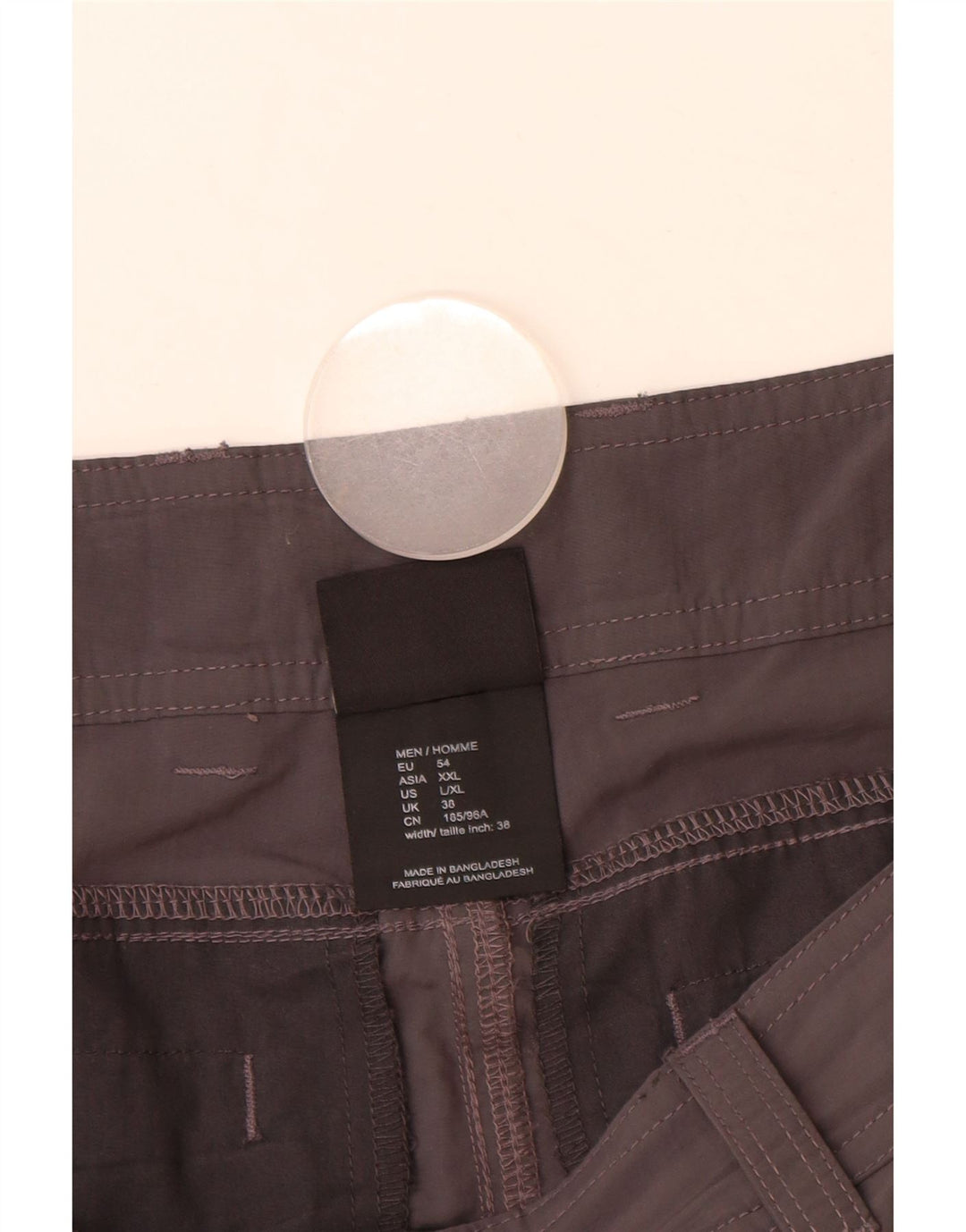 Shorts cargo masculino Jack Wolfskin W38 XL cinza poliamida
